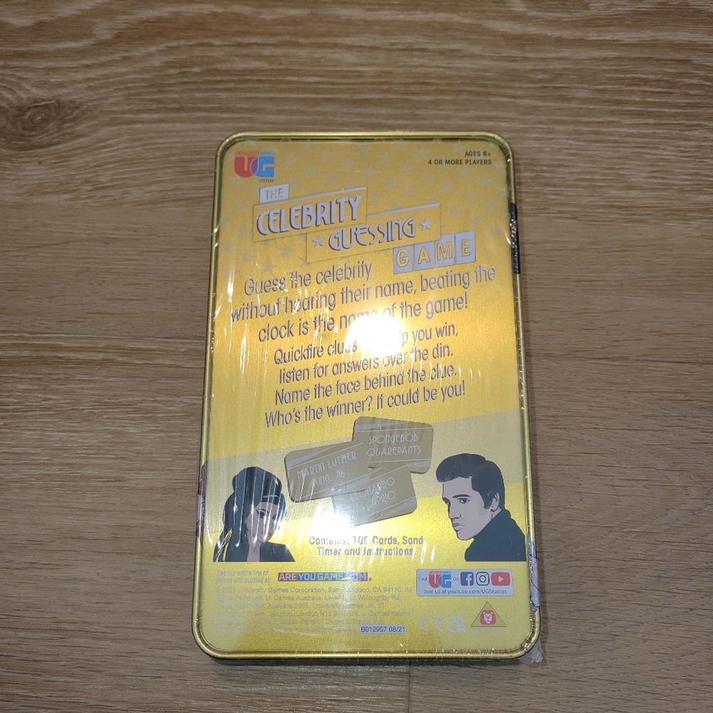 The Celebrity Guessing Fast Famous Fun Game New 4 or More Players Ages 8+ - Picture 3 of 7